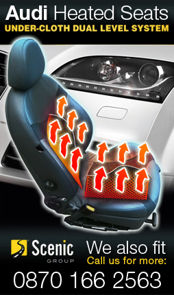 Audi Heated Seats Carbon Fibre Under-Cloth Dual Level System
